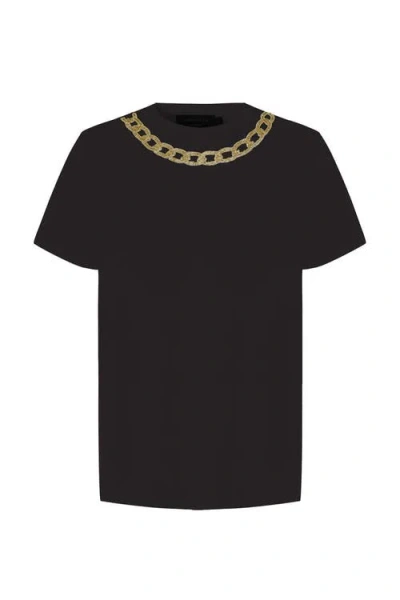 Exquise Harmony Jersey Tshirt In Black