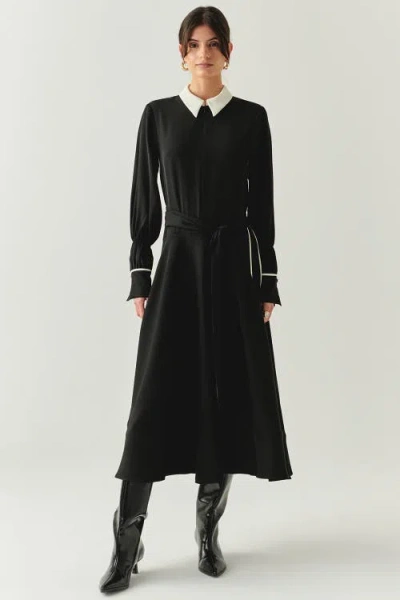 Exquise Journi Maxi Dress In Black