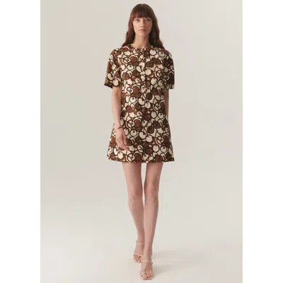 Exquise June Mini Dress In Multi
