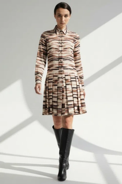 Exquise Junia Mini Dress In Brown