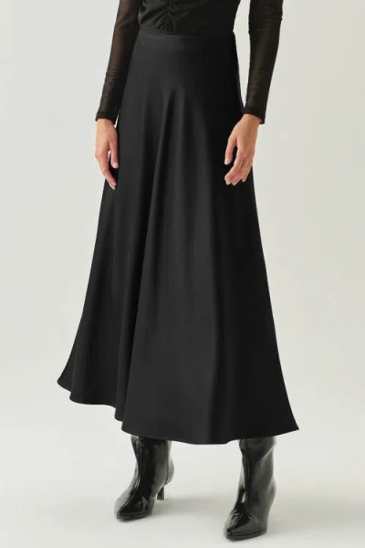 Exquise Justice A Line Midi Skirt In Animal Print