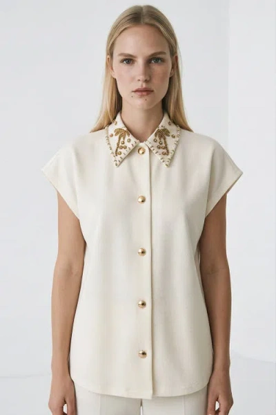 Exquise Laila Shirt In Neutral