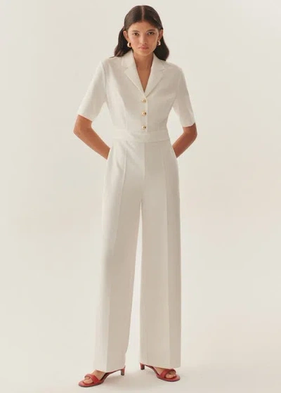Exquise Lucille Jumpsuit In Neutral