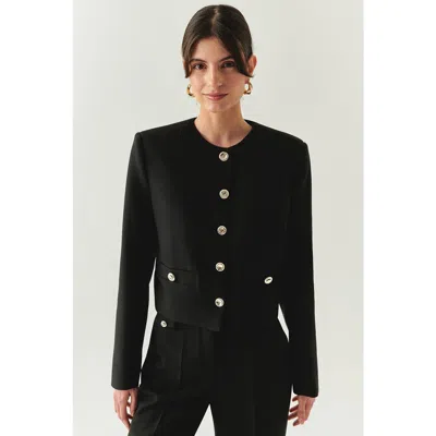 Exquise Marceline Jacket In Black