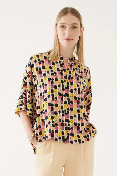 Exquise Polka Dot Shirt In Multi