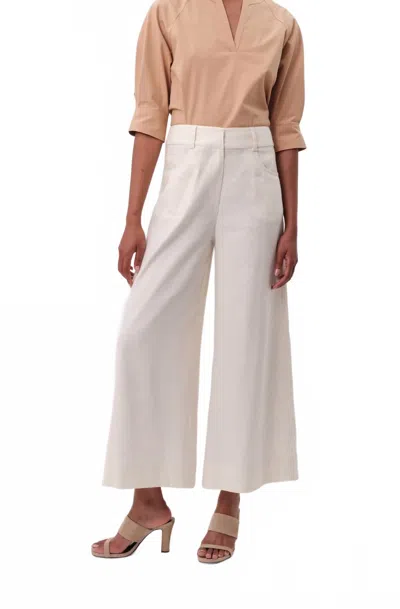 Exquise Rebeca Pants In Cream In Beige