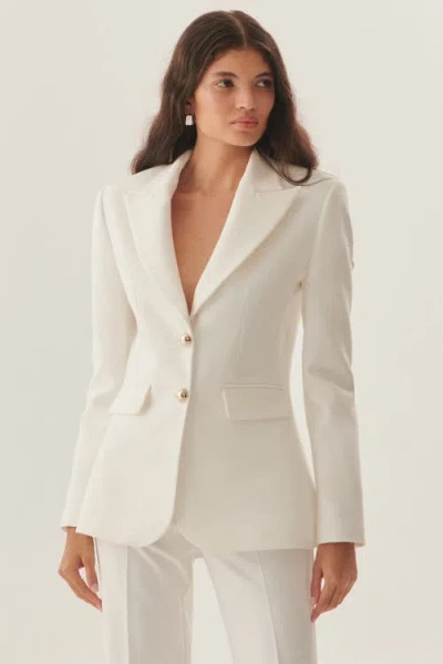 Exquise River Fitted Blazer In Pattern