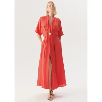 Exquise Samara Maxi Dress In Red