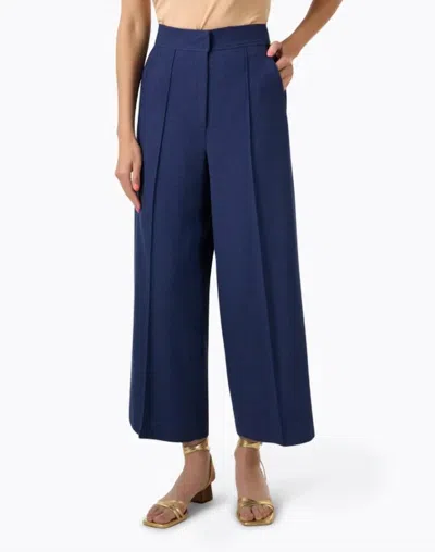 Exquise Sophie Pant In Navy In Blue