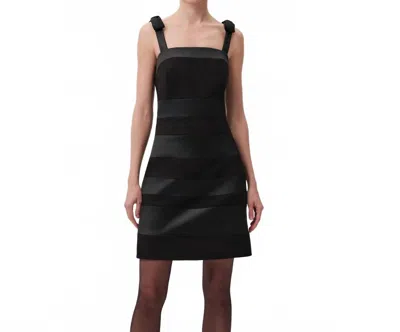 Exquise Star Mini Dress In Black