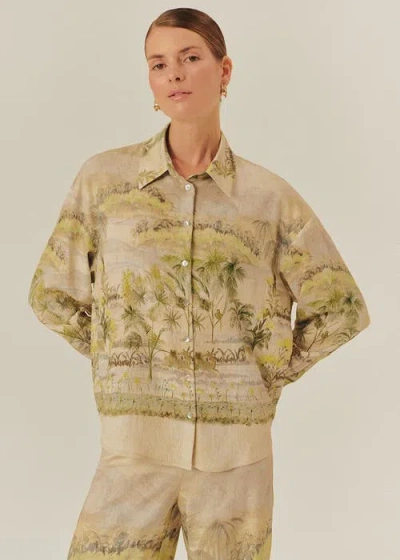 Exquise The Chic Coastal Inspired Shirt In Neutral