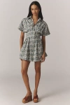 Exquise The Tobie Mini Shirt Dress By  In Gray