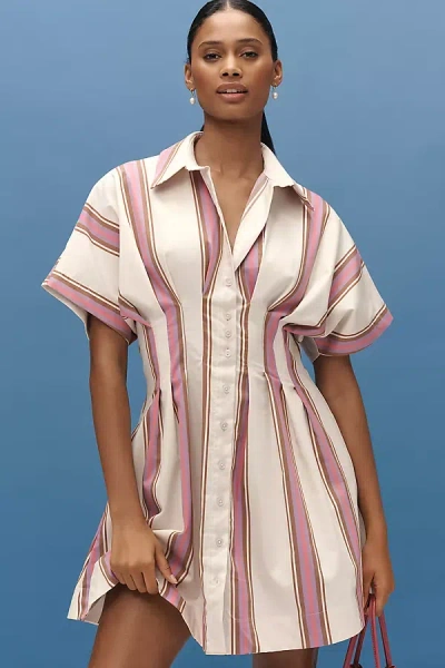 Exquise The Tobie Mini Shirt Dress By