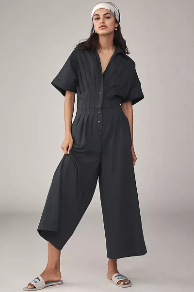 Exquise The Tobie Pleated Jumpsuit By