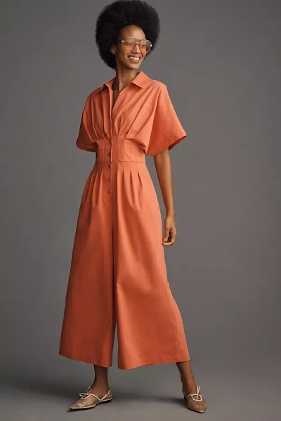 Exquise The Tobie Pleated Jumpsuit By