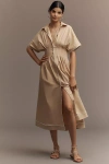 Exquise The Tobie Shirt Dress By  In Brown
