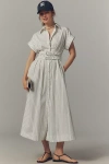 Exquise The Tobie Shirt Dress By : Double Buckle Edition In Gray