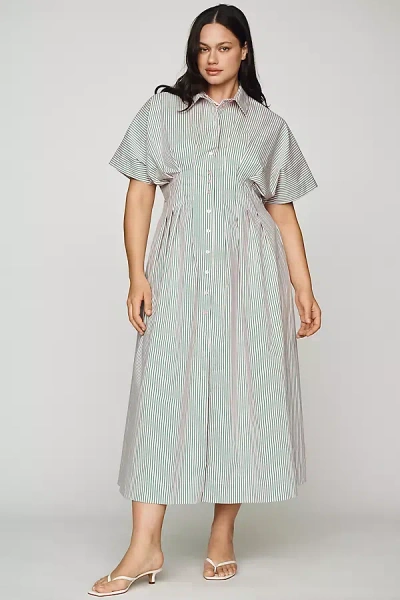 Exquise The Tobie Shirt Dress By  In Multi