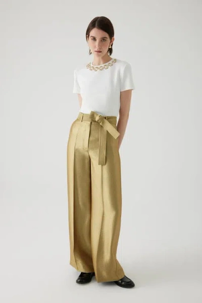 Exquise Tie In Gold