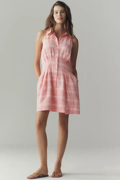 Exquise Tobie Mini Shirt Dress By  In Pink