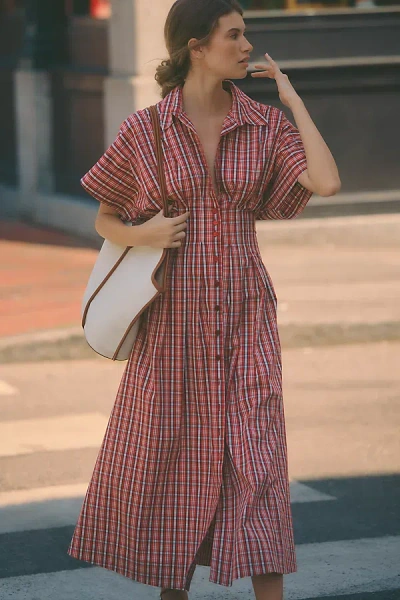 Exquise Tobie Shirtdress In Multi