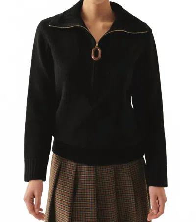 Exquise Women's Addison Sweater In Black