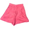 Exquise Women's Carnation Shorts In Pink In Pink