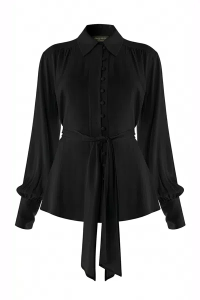 Exquise Women's Harlee Long Sleeve Shirt - Black