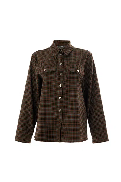 Exquise Women's Hayley Long-sleeve Shirt - Brown