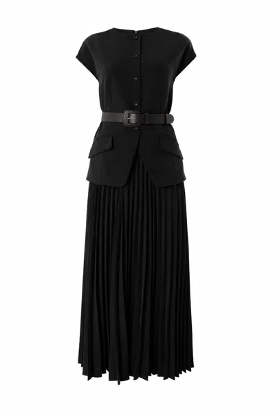 Exquise Women's Jolie Midi Dress - Black