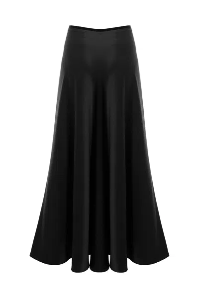Exquise Women's Justice Midi Skirt - Black
