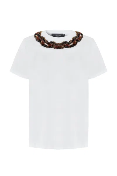 Exquise Women's Morgan Tshirt-white