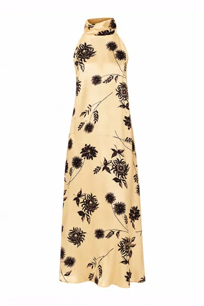 Exquise Women's Neutrals Bonnie Maxi Dress - Ecru In Sand