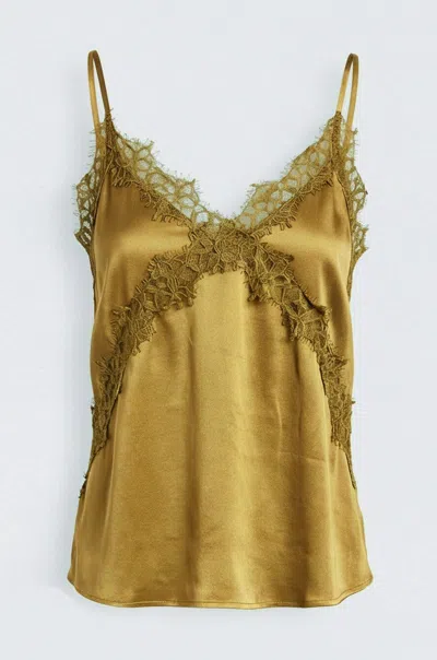 Exquise Women's Regular V-neck Hanna Camisole - Yellow