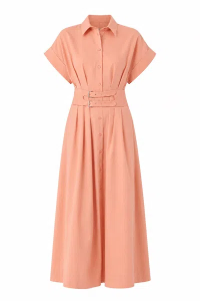 Exquise Women's Samantha Midi Dress - Pink