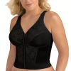 Exquisite Form Fully Longline Unlined Wireless Full Coverage Bra 5107565 In Black