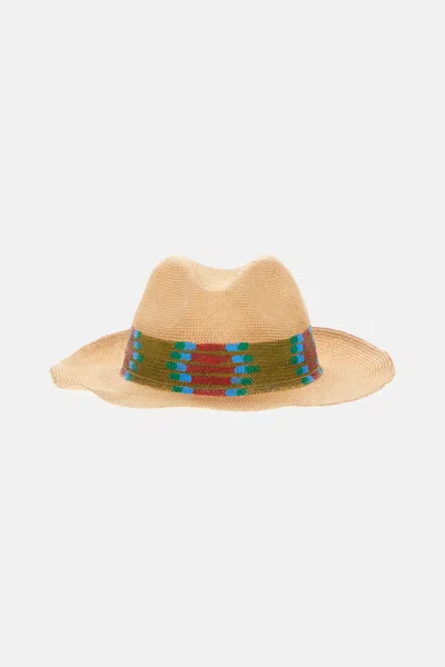 Exquisite J Beige Rafia Hat