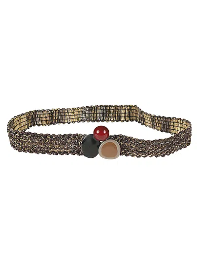 EXQUISITE J EXQUISITE J RAFFIA BELT
