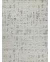 Exquisite Rugs 6826 8'x10' Area Rug In Gray,ivory