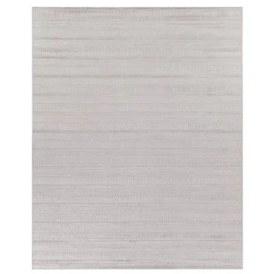 Exquisite Rugs Addison Geometric Gray Area Rug In Aluminum