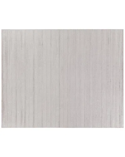 Exquisite Rugs Addison Hand Loomed Bamboo Silk Area Rug In Gray