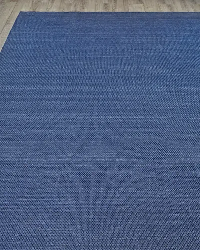 Exquisite Rugs Adrianna Indoor/outdoor Flat-weave Rug, 10' X 14' In Blue
