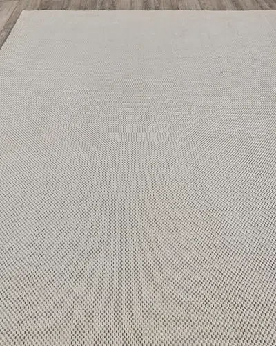 Exquisite Rugs Adrianna Indoor/outdoor Flat-weave Rug, 10' X 14' In Gray