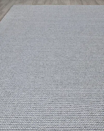 Exquisite Rugs Adrianna Indoor/outdoor Flat-weave Rug, 6' X 9' In Gray