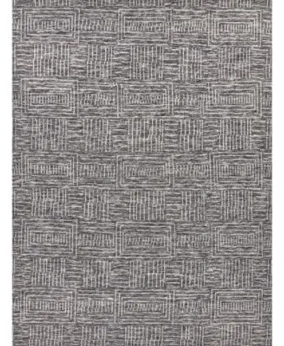 Exquisite Rugs Marcus 1062917 Area Rug Area Rug In Charcoal