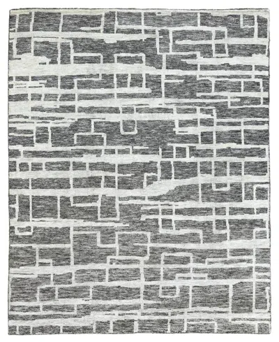 Exquisite Rugs Aldridge Er4480 6' X 9' Area Rug In Charcoal