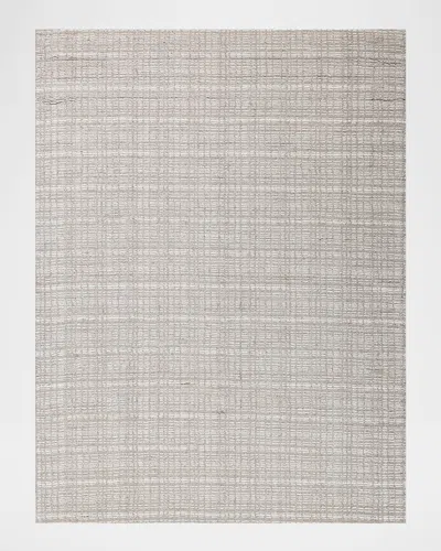 Exquisite Rugs Alpine Hand-loomed Beige & Ivory Rug In Gray