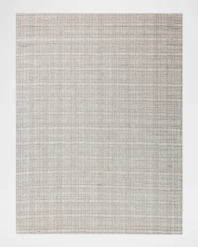 Exquisite Rugs Alpine Hand-loomed Beige & Ivory Rug In Gray