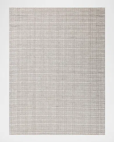 Exquisite Rugs Alpine Hand-loomed Beige & Ivory Rug, 9' X 12' In Light Beige, Ivory