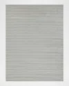Exquisite Rugs Amani Hand-loomed Silver Rug, 6' X 9'